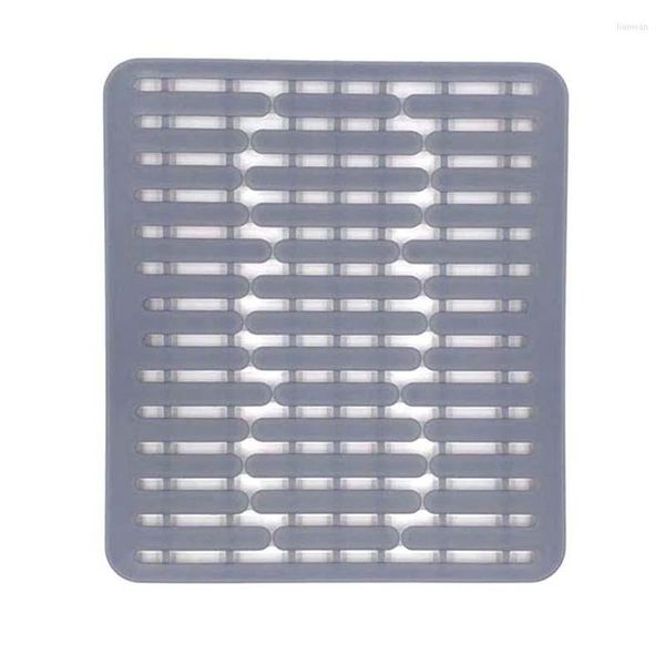 Tapetes de mesa pia de silicone tapete de drenagem cozinha multifuncional filtro de água de lavagem