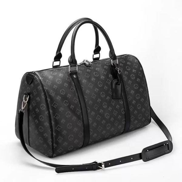 2022 moda de luxo bolsas masculinas femininas mochilas de marca de viagem de alta qualidade bolsas de bagagem com trava bolsa esportiva de grande capacidade tamanho 54 cm a3