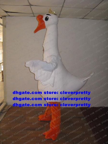 Swan Cygnus Oca Oca Costume Della Mascotte Adulto Personaggio Dei Cartoni Animati Vestito Vestito Mostra Esposizione Nuovo Stile Nuovo zx1645