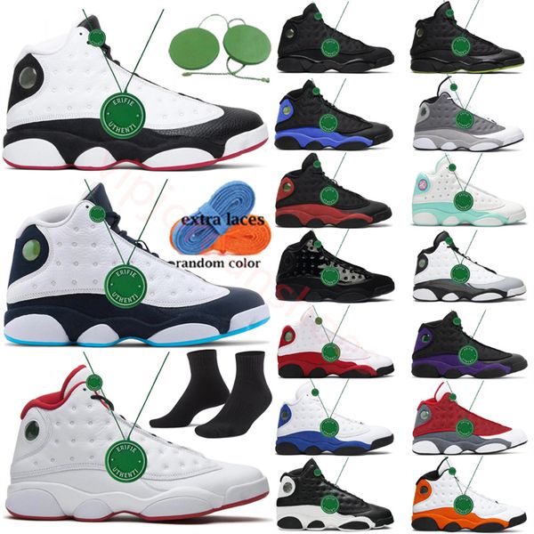 2023 New XIII 13 13s Scarpe casual Court Purple Gym Red Flint Hyper Royal French Blue Linen Island Green Obsidian Bred Midnight Navy Yellow