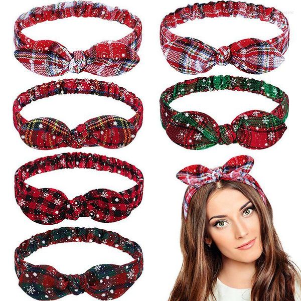 Decorações de Natal Qifu Snowflake Grid Band da cabeça Decoração para casa 2022 Ornamentos presentes de Natal feliz ano 2023 Navidad Noel