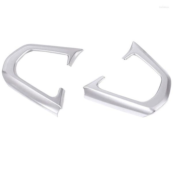 Coprivolante per auto Chrome Interior Button Trim Panel Molding Frame per 5 Series G30 / 7 2022--2022 / X3 SUV 2022