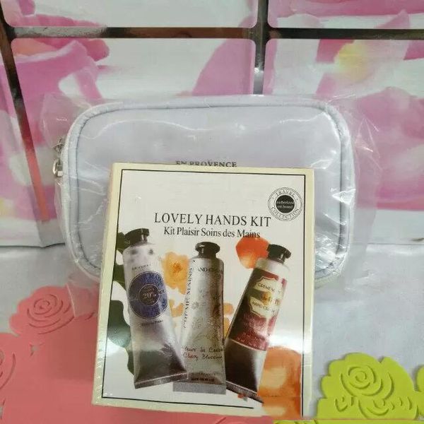 30 ml Handcremes, 1 Box, 6 Stück Geschenk-Nox-Set, berühmte Marke Sheabutter, Pfingstrose, Rose, Samt, Kirschblüten-Handcreme mit 6 Stück Packung, Anzug, Mini-Handlotionen, schnelle Lieferung