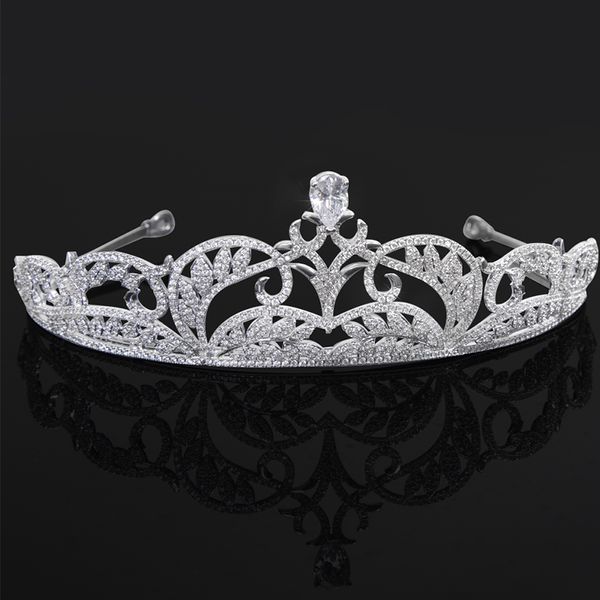 Diademi da sposa alla moda Copricapo in cristallo Accessori per capelli Principessa Hairwear Hairband Gioielli Regalo per feste di compleanno