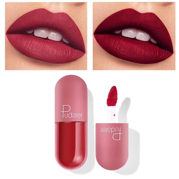 Lip Gloss Mini Matte Liquid Lipstick Waterproof Red Velvet Makeup Tattoo Long Lasting