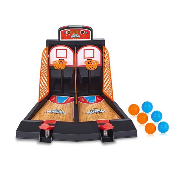 Finger Toys Arcade Basketball Game Tabletop Indoor Shooting Giochi da scrivania per ufficio Non funziona a batteria