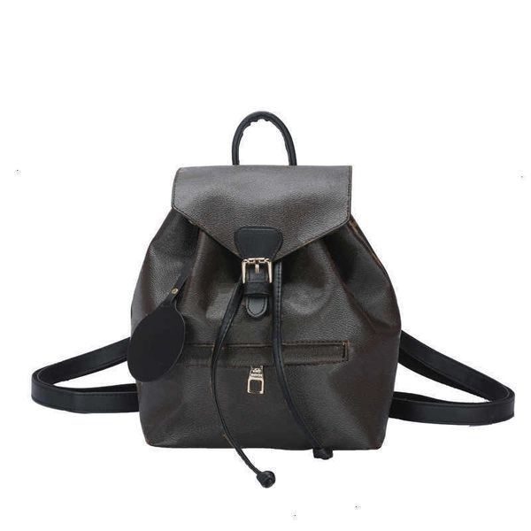 Designer-Tasche String-Rucksäcke Designer-Packtaschen Cover Mode-Rucksack-Rückseite für große Damen-Frauen, die Leder drucken Bag Drop