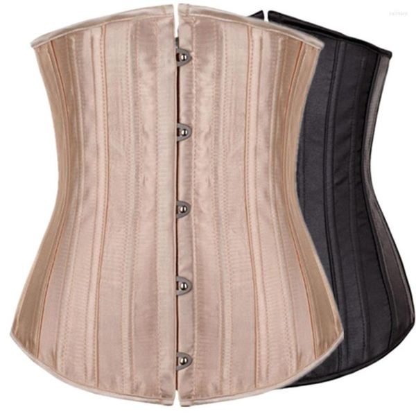 Bustiers Corsets Mulheres góticas sexy espartilho top bustier 26 aço de aço cintil cocher treinador shaper plus size corselet