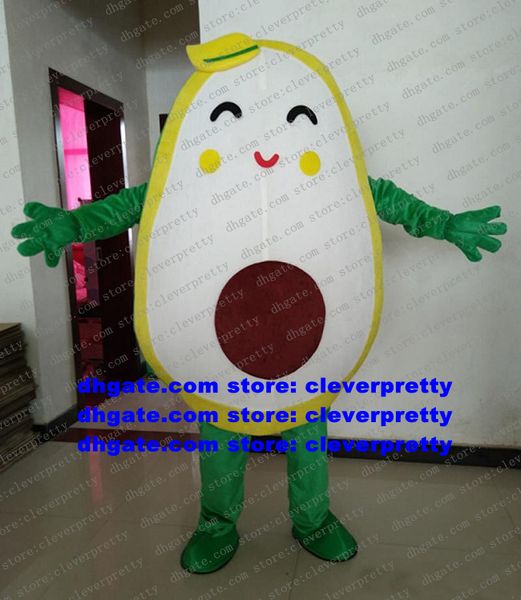 Avokado Avokatier Persea Maskot Maskot Kostümü Americana Mill Avoderm AguaCate Butyrospermum Parkii Yetişkin Kurumsal Propaganda ZX70