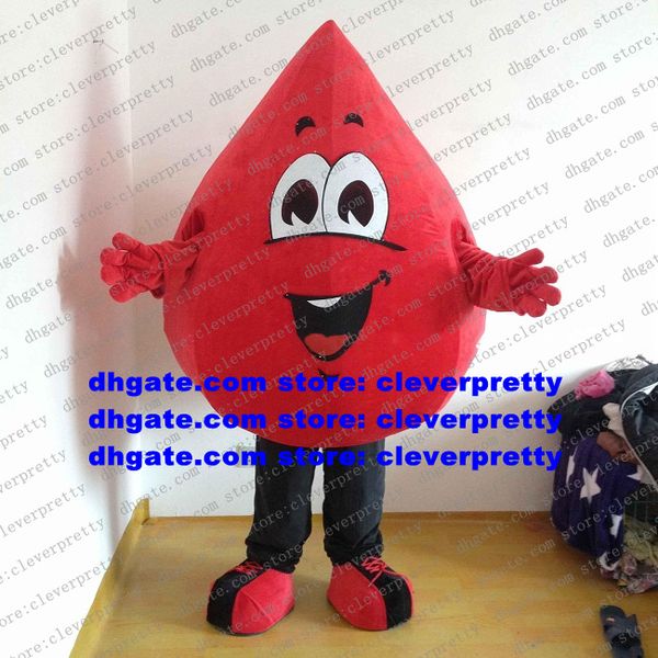 Blood gota Sanguis Gotas de sangue mascote fantasia adulta desenho animado de caráter hotel restaurante Organizar uma atividade zx1266