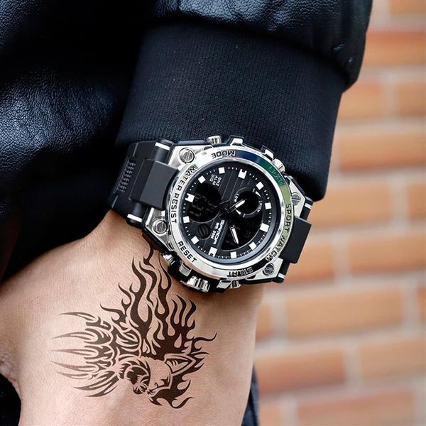 Orologio tattico delle forze speciali da uomo, sportivo multifunzionale, per adulti, elegante, intelligente, impermeabile, orologio elettronico per studenti236o