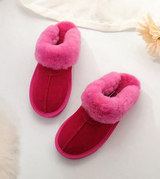 2022 Hot Sell Fashion Slippers Classic Design Aus mais novo U5125 Mantenha as chinelas de cabra de cabra pele de carneiro super mini botas de neve