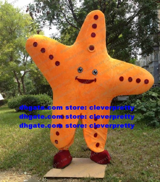 Апельсиновая желтая морская звезда костюм костюм звезды Sterleroid для взрослых мультипликационные мультипликации. Годовой обеденный залог кабаре ZX2908