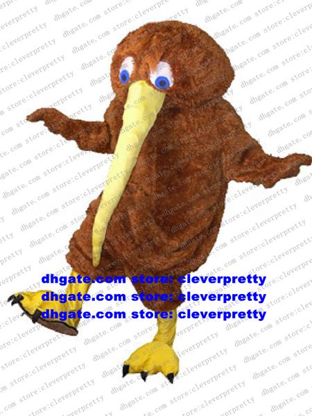 Kiwi Bird Mascot Costume Personaggio dei cartoni animati per adulti Outfit Suit Sessione di apertura Cerimonia di inizio attività zx2091