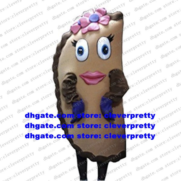 Trajes de mascote embalagens de patty bolinhos recheados de gyoza adulto caráter de desenho animado piso show greet convidados zx2523