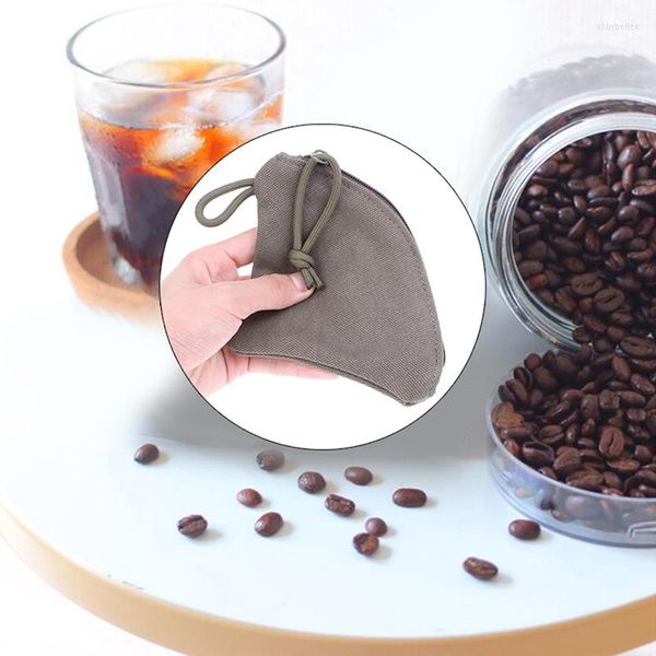 Aufbewahrungstaschen 1 stück Vielseitige Camping Geldbörse Manuelle Kaffeefilter Papiertüte X-PAC Outdoor Organizer mit Haken Schnalle Rangement