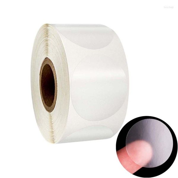 Подарочная упаковка круглые прозрачные наклейки 500pcs/roll Self -Adhesive Sticker