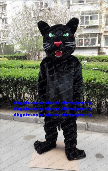 Black Panther Leopard Pard Costume della mascotte Personaggio dei cartoni animati per adulti Vestito completo Marry Nuptials Festival Celebration zx2886