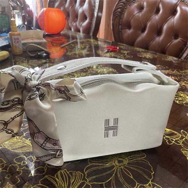 Canvas-Tasche für Mädchen, Make-up-Fee-Sling, einzelne Schulter, mit einfachem Innenfutter zum Halten der Hand, USA, weibliche Lunchbox, waschbar, Geldbörse, Outlets