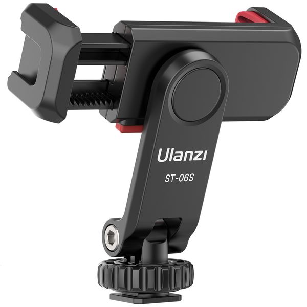 Stative Ulanzi ST-06S Vertikale Aufnahme Telefonhalterung DSLR Kamera Monitor Stativklemme für Smartphone Vlog 221114