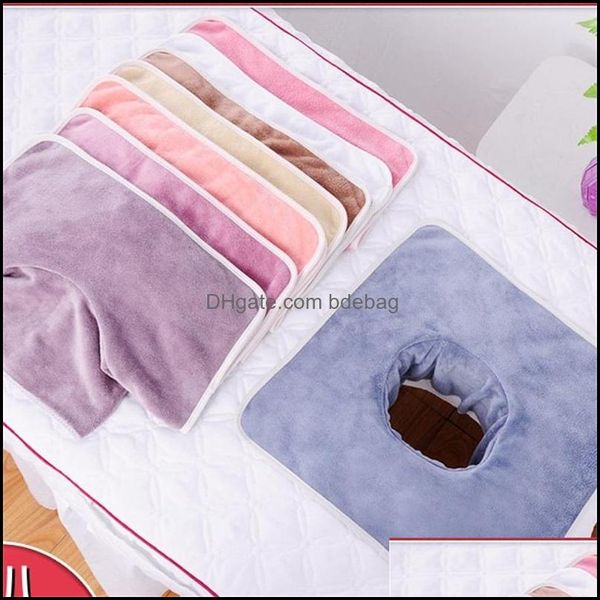 Asciugamano Mas Make The Bed Towel Fisioterapia Adt Club Salone di bellezza Agopuntura Spa Salvietta con fori Tovagliolo scappatoia 4 5Yt Q2 Drop Dhsbu