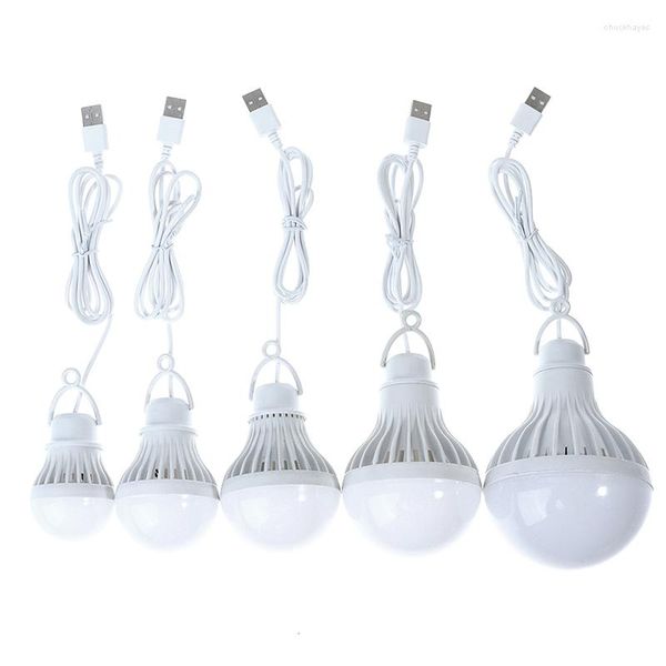 Laterne Tragbare Campinglampe Mini Glühbirne LED USB Leistung 3W 5W 7W 9W 12W