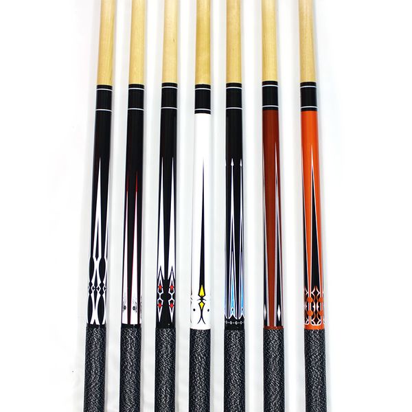 Cues de bilhar dois PC Maple Wood Nine Ball Pool Sport Decal Sticks 1 M 221114