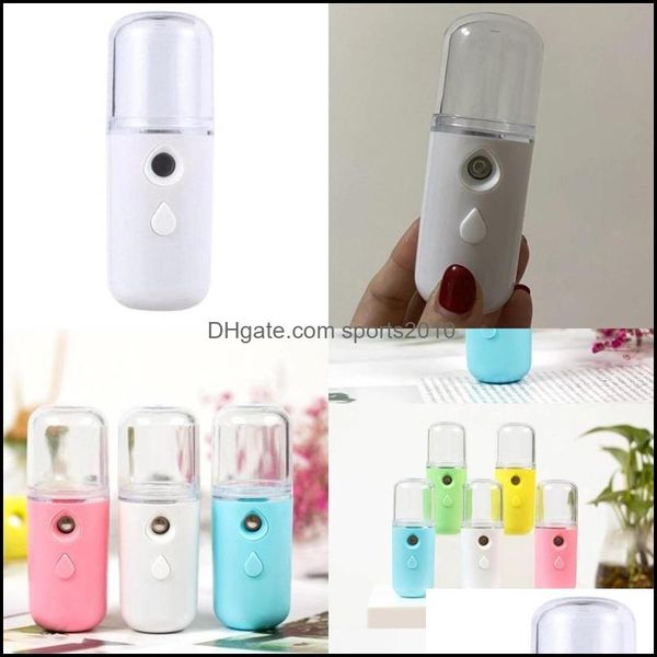 Altre servries per la casa mini viso strumento di alimentazione dell'acqua di umidità nanometro 250Mah USB da 30 ml di serbatoio da donna flacone spray Hold portatile DHT90