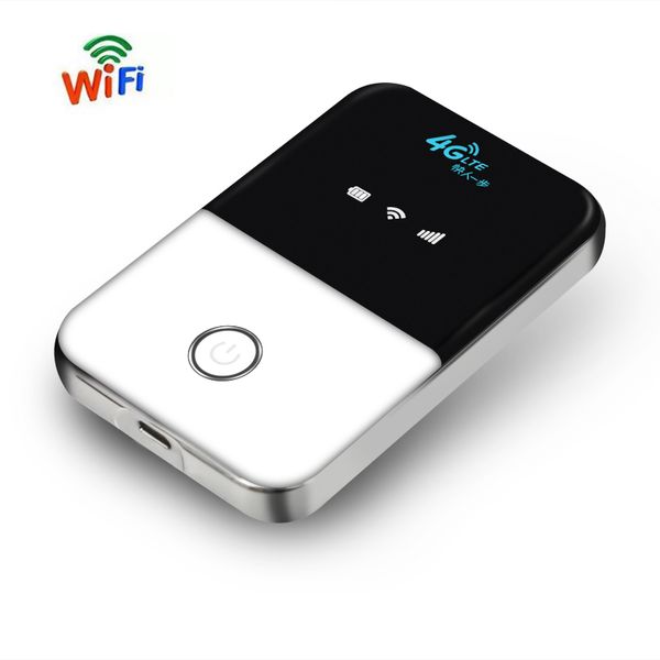 Yönlendiriciler Tianjie 4G LTE Pocket Wifi Yönlendirici Araba Mobil Nokta Kablosuz Geniş Bant Mifi SIM kart yuvası 221114