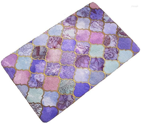 Tapetes Cammitever colorido geométrico abstrato design área de tapete lavável para quarto preço por atacado de boa qualidade gota de qualidade