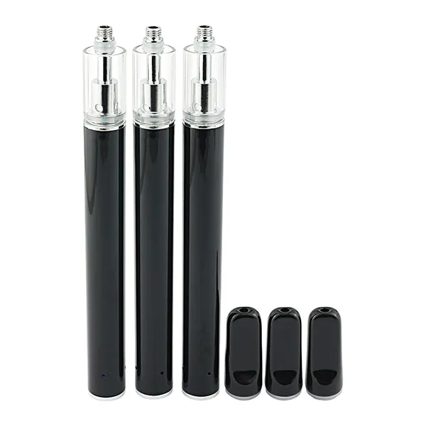 Vapor descartável ECIG CORAMIC CORAMIC 400mAH Cigarros eletrônicos Baterias 4 Incida o orifício de óleo Vape vaporizador de óleo espesso