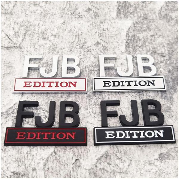 Party Dekoration Sublimation Party Dekoration 1 Stück FJB Edition Autoaufkleber für LKW 3D Abzeichen Emblem Aufkleber Zubehör 8 x 5 cm Großhandel Dh5Bq