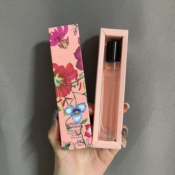 2022 Hava Fazı Sıcak 7.5ml Parfüm Mini Şişeler Parfume Bloom Flora Suçlu Bambu Eau De Parfum Koku Kalemi Caryon Lady Kadın Kız İçin Bir Parfumes