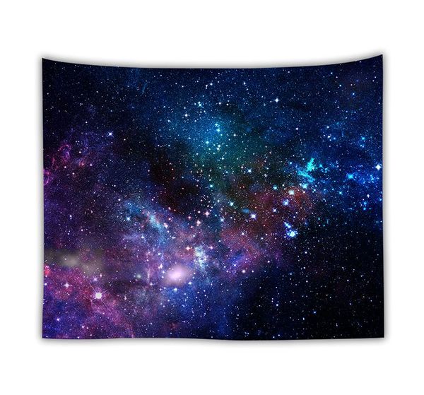 Amazing Night Star Tape￧aria 3D Parede de cobertor impressa na parede pendurada imagem Bohemian Towel Towel Cobertors de toalha