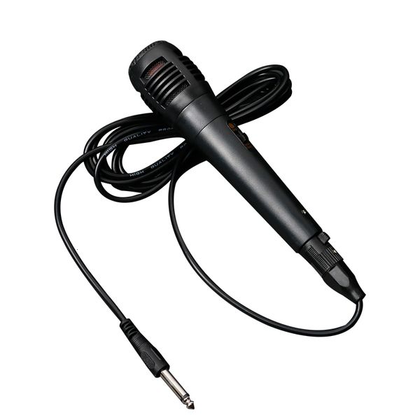 Microfone Professional Kabel -Dynamic Microfon Vocal Mic mit XLR bis 635 mm Kabel für Karaoke -Aufzeichnung 221115
