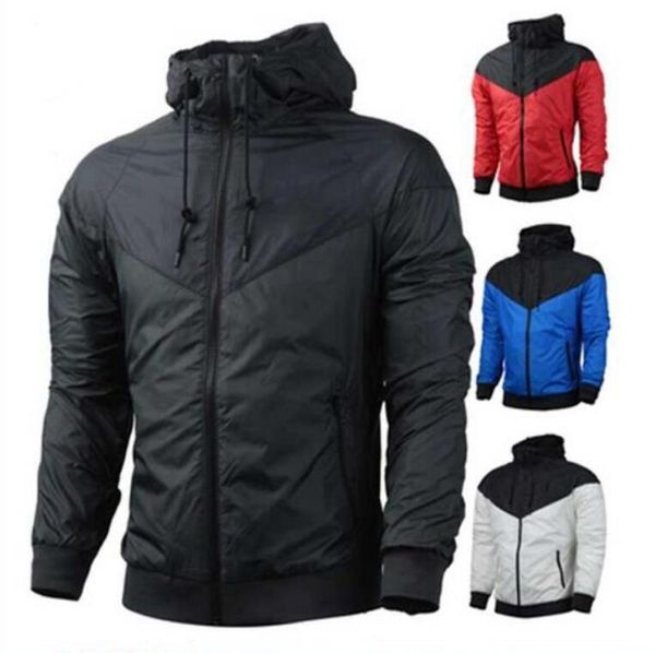 Designer Cappotti invernali Felpa con cappuccio Uomo Donna Giacca Cappotto Manica lunga con lettere Autunno Sport Cerniera Giacca a vento Abbigliamento da uomo