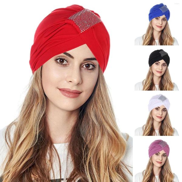 Ball Caps Herren Bekleidung Frauen Knoten Mode Plissee Turban Cap Headwrap Schlaf Hut Bump Baseball Stil