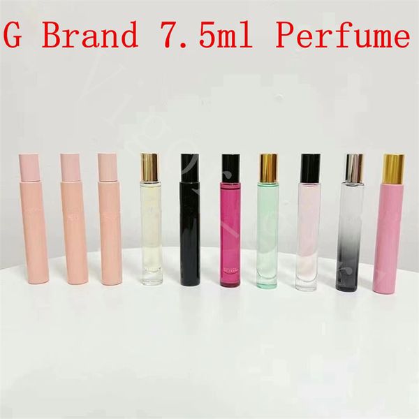 2022 Hot 7.5ml Perfume Mini Garrafas Parfume Bloom Flora Guilty Bamboo Eau De Parfum Fragrance Pen Caryon A Parfumer For Lady Women Girl