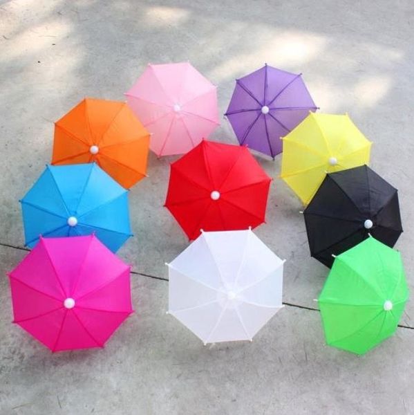 Mini parapluie de Simulation pour enfants, jouets de dessin animé, plusieurs couleurs, accessoires de photographie décoratifs, portables SN203