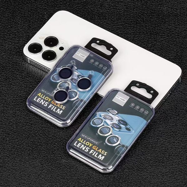 Protetor de lente de c￢mera de telefone de vidro temperado para iPhone 14 13 12 11 Mini Pro Max 13Pro 12Pro 14Pro Len Protector no pre￧o da caixa de pacote de varejo Pre￧o de f￡brica