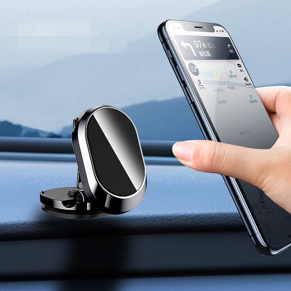 Suporte magnético de telefone para carro de metal Suporte magnético para celular Suporte GPS para iPhone 15 14 pro max 13 12 11 Xiaomi Huawei Samsung S22 S21 preço de fábrica