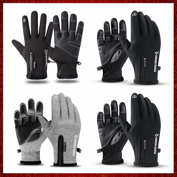 Gloves ST84 Мотоциклетные перчатки Moto Gloves Зимние тепловые флисовые выровненные