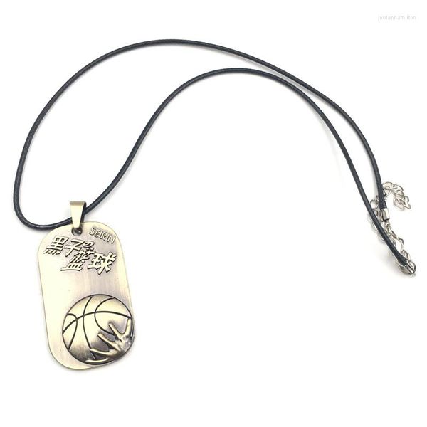 Anhänger Halsketten Japan Animation Schmuck Kuroko No Basuke Halskette Vintage Bronze Anhänger Für Männer Geschenke