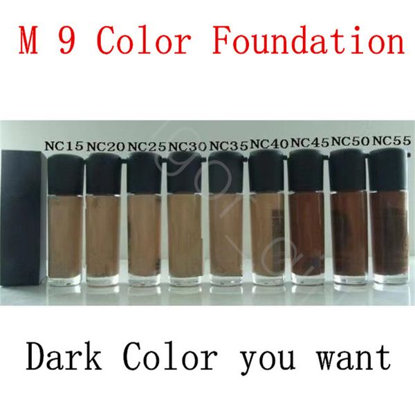 In stock Enhancer Foundation Drops Face Foundations Highlighter Powder Colori per il trucco 35ml Evidenziatori liquidi 9 colori Correttore Colori scuri Cosmetici