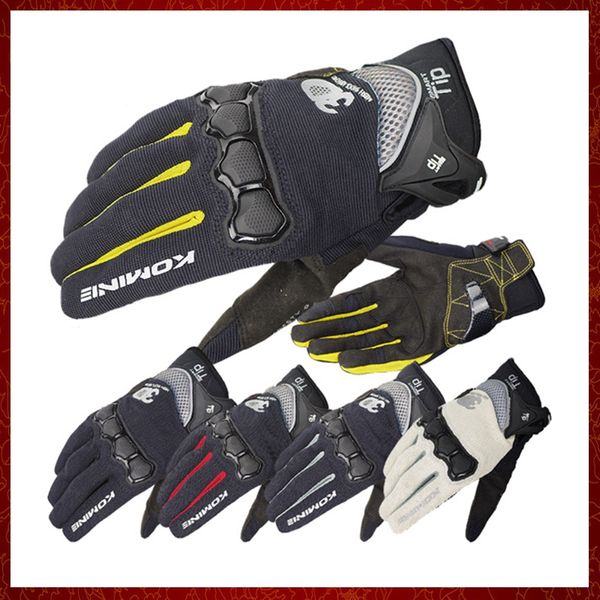 ST281 Новый летний сенсорный экран 3D-сетчатая технология мотоцикл Glide Glove Motorbike Moto Racing Gloves m-xxl