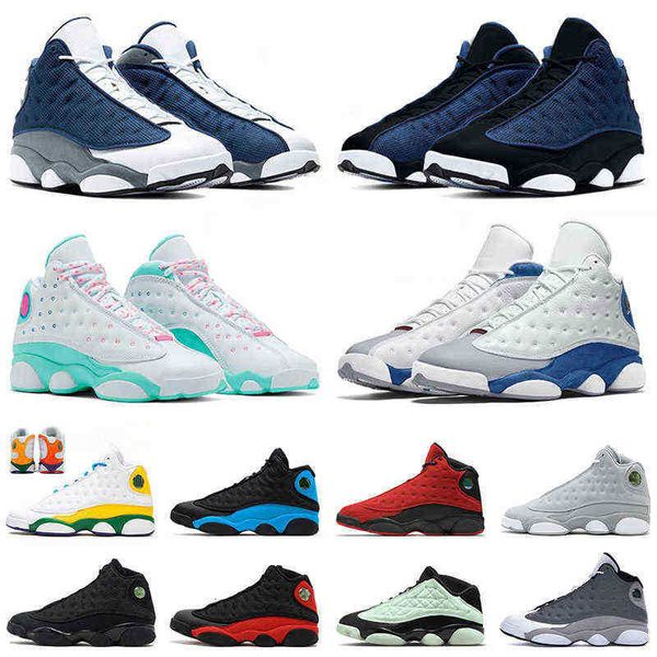 Schuhe Jumpman Dress 13 13s Basketball Herren Damen Barons Alternate Xiii Negras Singles Day Low Trainer Island Green Brave Blue French Black Cat