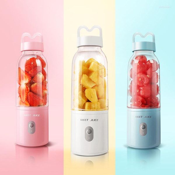 Spremiagrumi Spremiagrumi elettrico portatile ricaricabile Frullatore Miscelatore Tazza Frullato di frutta Frullato Estrattore di succo senza fili per uso domestico all'aperto