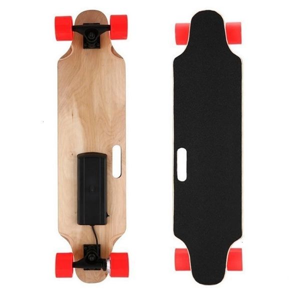 Acessórios para peças da scooter 35 polegadas 350W 20kmh 4 rodas adultos skate elétrico skateboard longboard controle remoto sem fio scooters de kick 221116