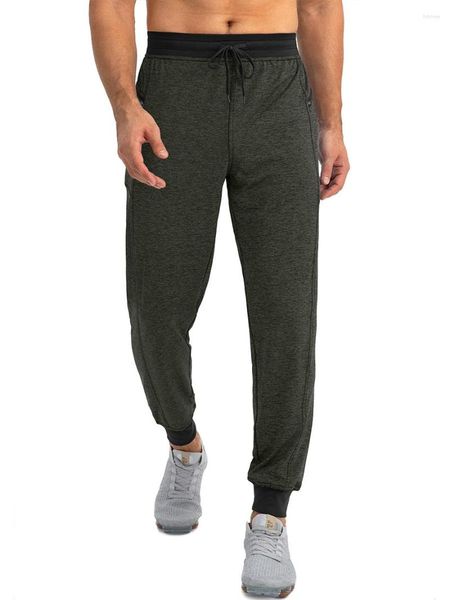 Herrenhose G Gradual Mens Joggers Jogginghose Slim Fit Athletic Jogger für Männer mit Reißverschlusstaschen