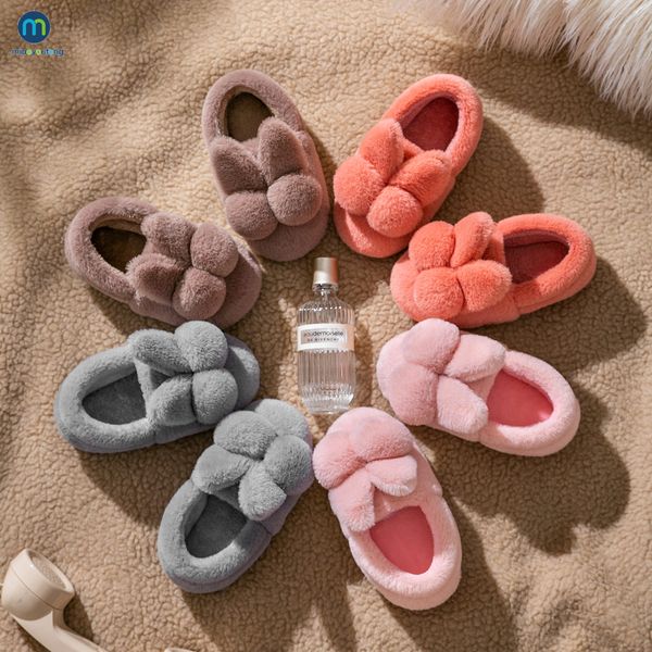 Slipper Kinder Hausschuhe für Zuhause weiche Mädchen Winter warme flauschige Kinderschuhe Mama Papa Boden Baby Jungen Miaoyoutong 221115